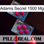 Adams Secret 1500 Mg 14